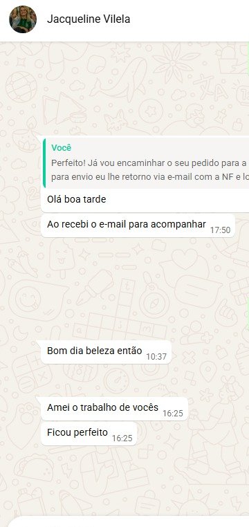 Depoimento de cliente